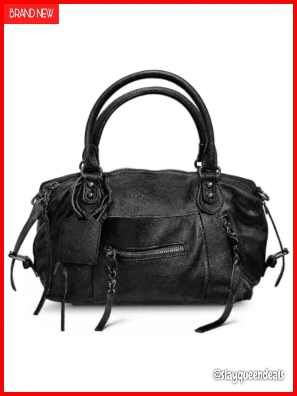 Babysun City Leather Tote Bag for Women